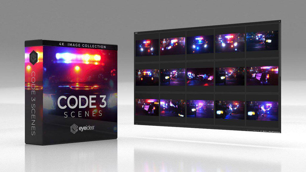 Code 3 - Police Scenes Images Pack – EYEIDEA LLC